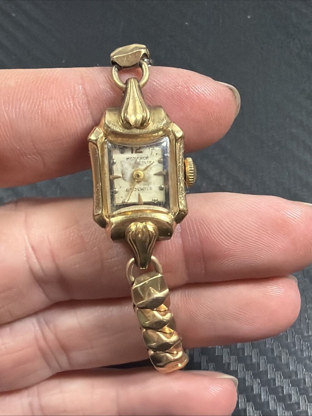 Vintage Antique 21 Jewel Women’s Monarch Watch L1